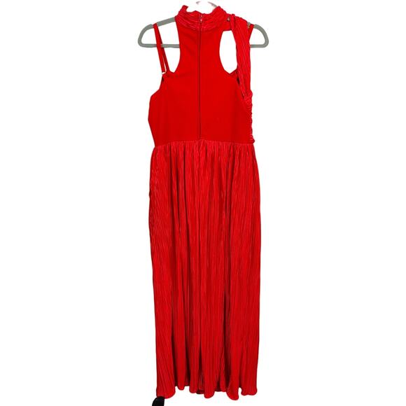 Hot Topic Her Universe Disney Cruella Red Dress Womens Large Red Gown Maxi - Picture 8 of 9